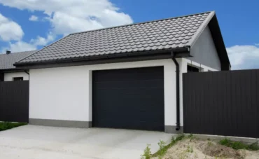Garage simple avec construction en parpaings
