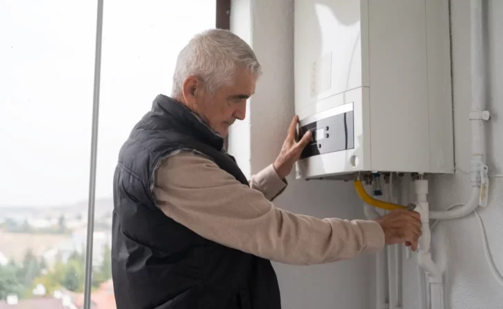 Mise en service d'une chaudière gaz