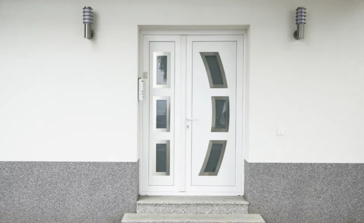 Porte d'entrée vitrée