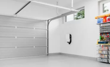 Porte de garage neuve avec isolation