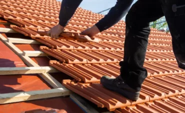 Rénovation d'une toiture en tuiles mécaniques