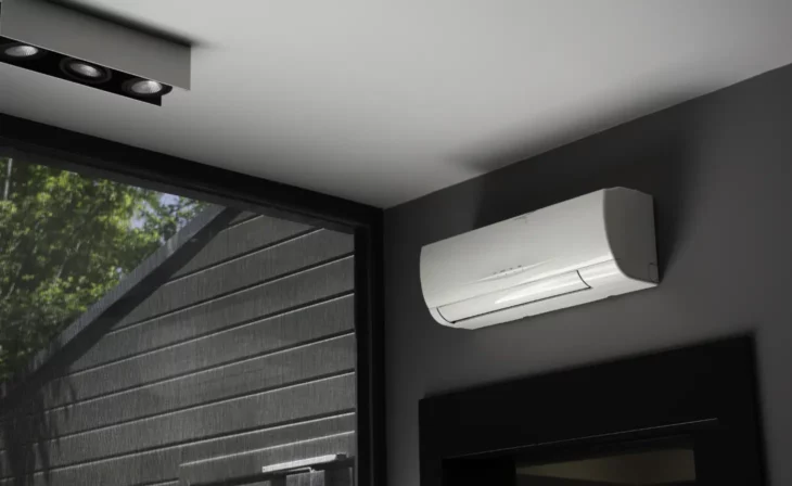 Split intérieur d'une PAC air-air
